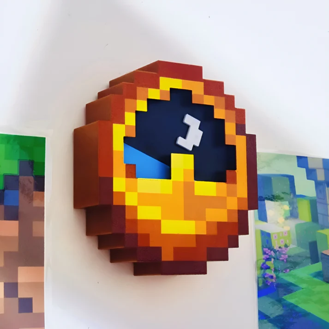 Reloj Pixel Art