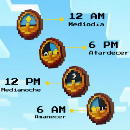 Reloj Pixel Art